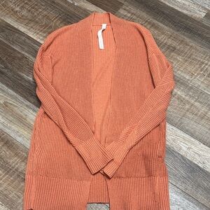 Women's Lululemon apricot Cardigan, size XS/S